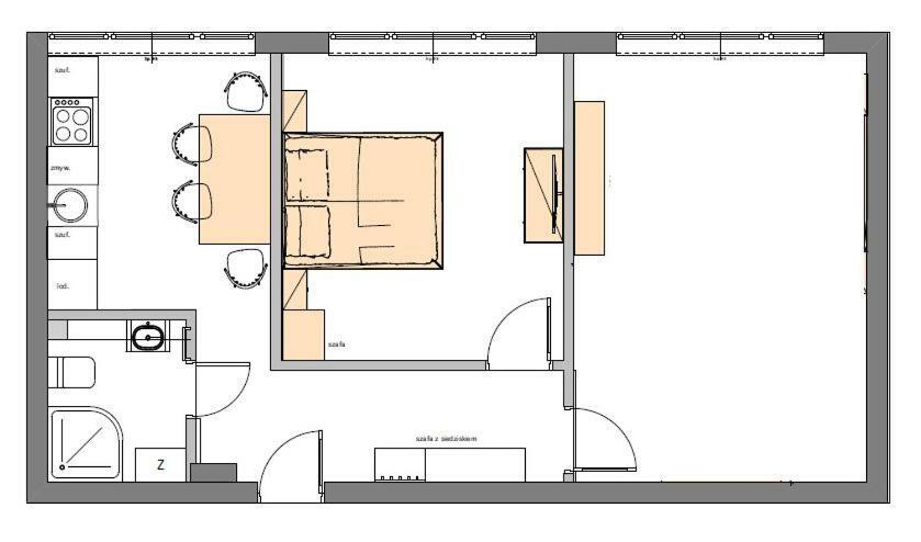 Apartament Dwupokojowy Gdynia Śródmieście Apartamento Exterior foto